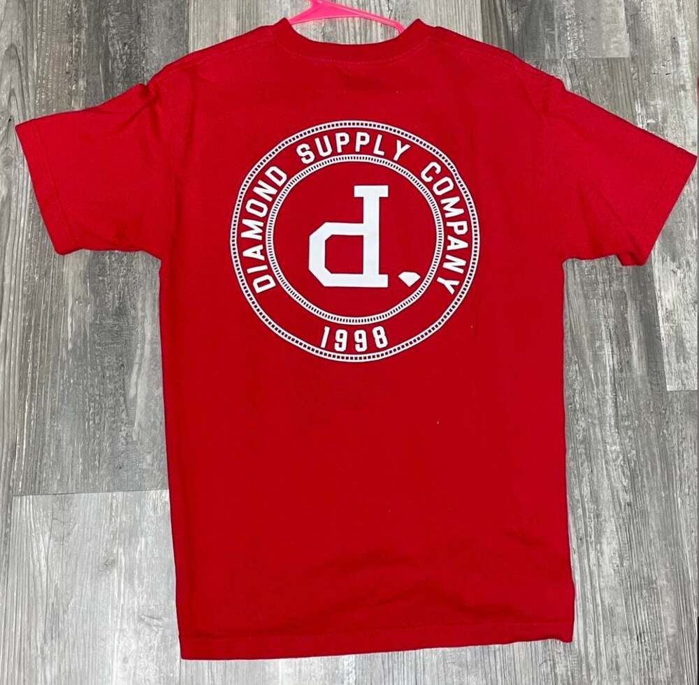 Mens Red Diamomd Supply Co T-Shirt Size M - Picture 2 of 3